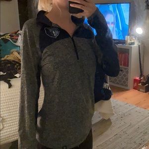 light weight Memphis Grizzlies quarter zip up